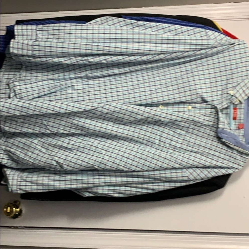 Izod Long-Sleeve Dress Shirt (4XL)
